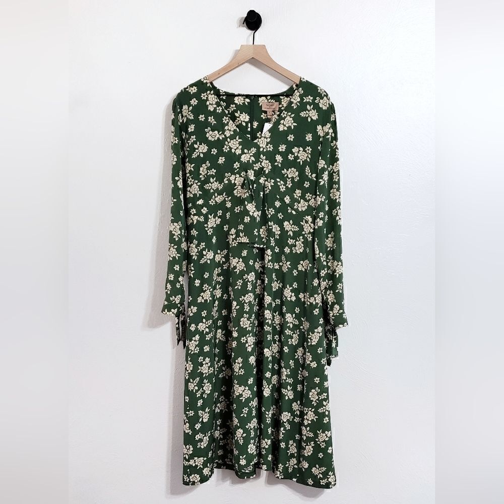 Anthropologie Kachel Saiorse Floral Midi Dress Size 12 NWT - Picture 5 of 10